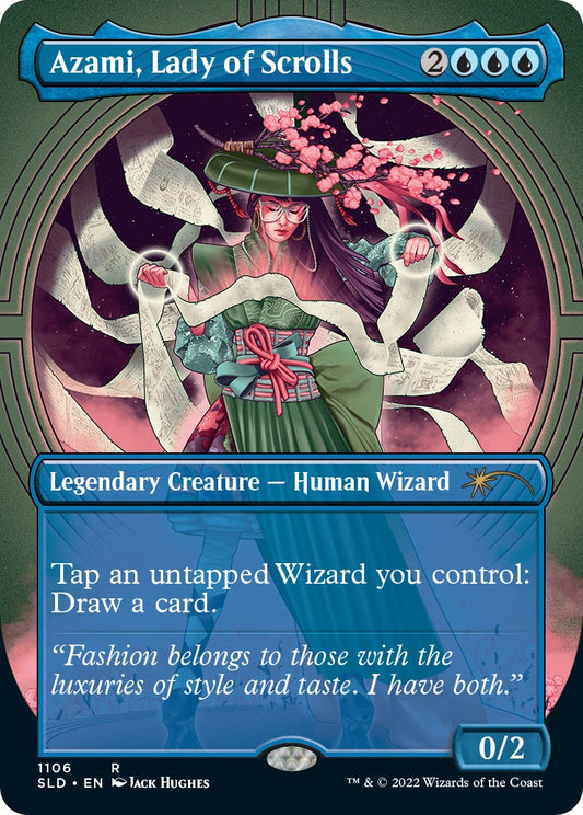 Azami, Lady of Scrolls (Borderless)