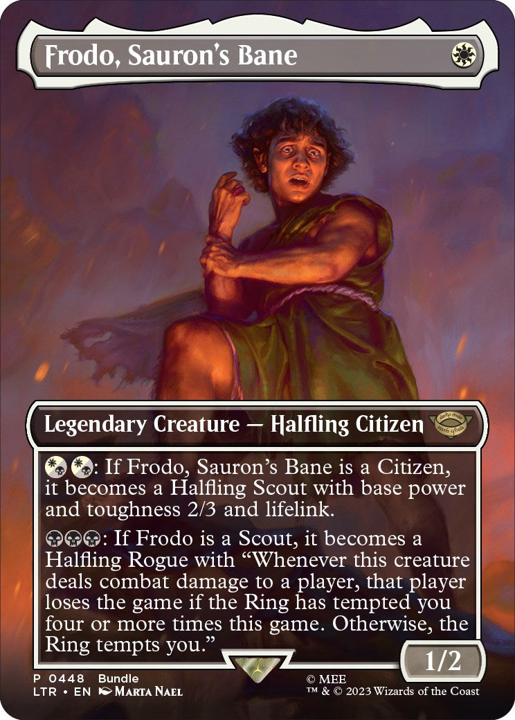 Frodo, Sauron's Bane (Borderless) (LTR Bundle)