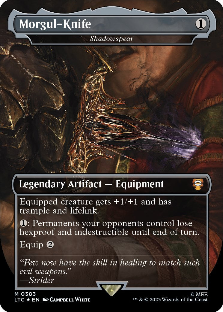 Morgul-Knife - Shadowspear (Surge Foil)